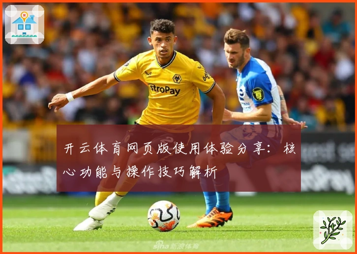 开云体育网页版使用体验分享：核心功能与操作技巧解析